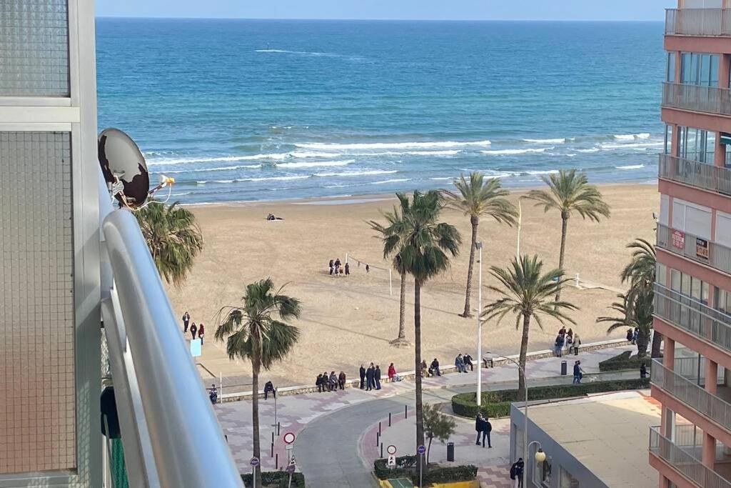 Appartement Vue Mer 40 Metres De La Plage Cullera Bagian luar foto