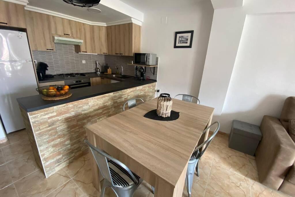 Appartement Vue Mer 40 Metres De La Plage Cullera Bagian luar foto