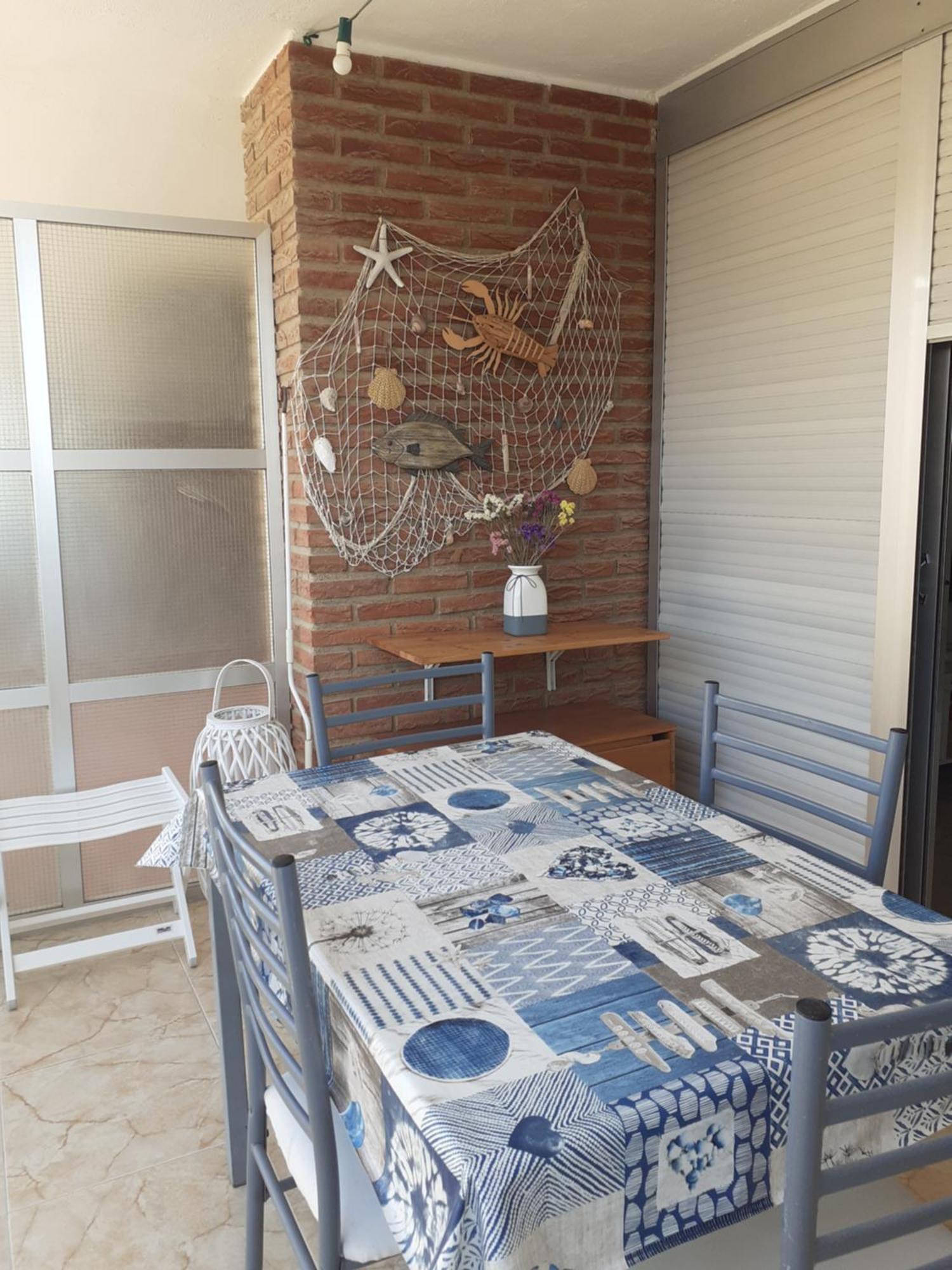 Appartement Vue Mer 40 Metres De La Plage Cullera Bagian luar foto